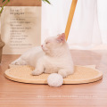 Hersteller Großhandel Katzenkratzer Katzenspielzeug Sisal Large und kleine Katzenstreu-Verschleiß-resistenten Katzenklauenscheiben-Haustierzubehör